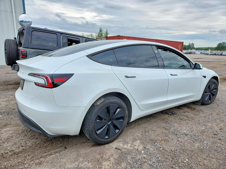 Auction sale of the 2025 Tesla Model 3, vin: 5YJ3E1EA8SF953758, lot number: 58115566