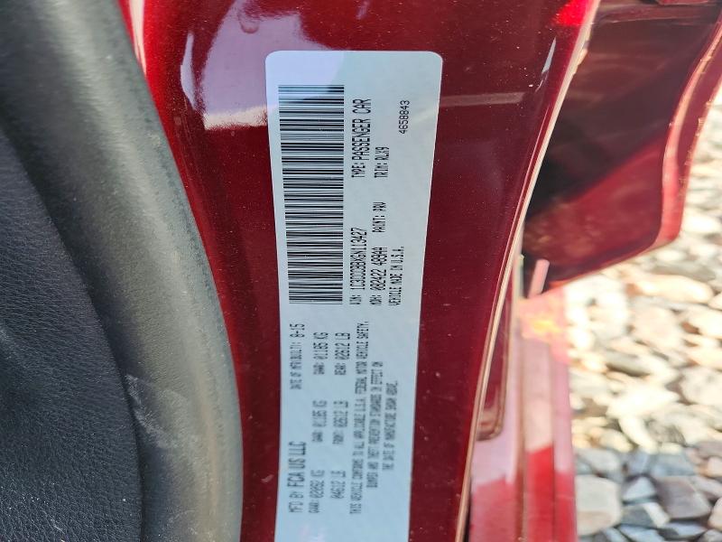 Aukcja sprzedaży 2016 Chrysler 200, vin: 1C3CCCBBXGN113427, numer aukcji: 58740766