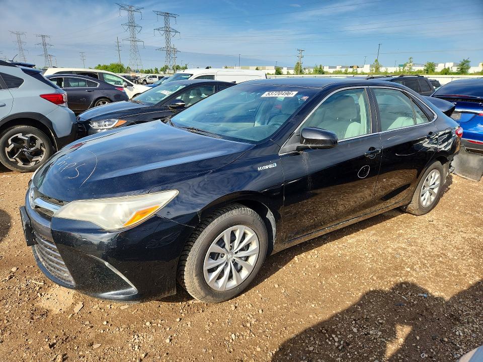 53720496 :رقم المزاد ، 4T1BD1FK7FU165309 vin ، 2015 Toyota Camry Hybrid مزاد بيع