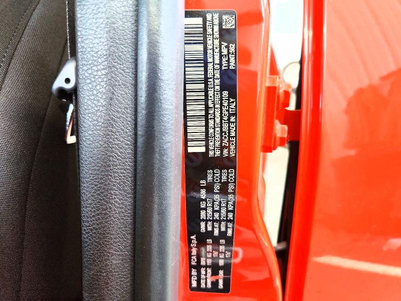 Aukcja sprzedaży 2016 Jeep Renegade, vin: ZACCJBBT4GPE40109, numer aukcji: 59147716