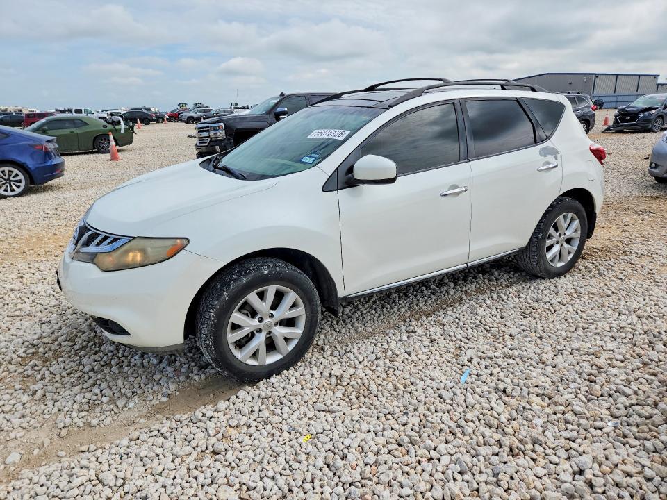 55876136 :رقم المزاد ، JN8AZ1MU0EW409475 vin ، 2014 Nissan Murano مزاد بيع
