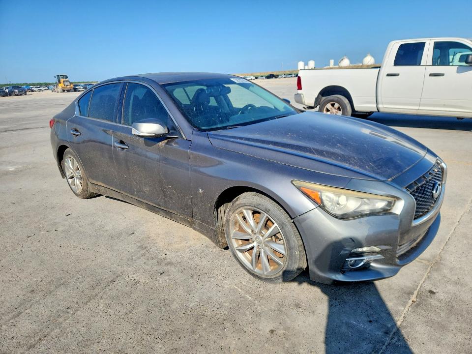 59282956 :رقم المزاد ، JN1BV7AP2FM332525 vin ، 2015 Infiniti Q50 مزاد بيع