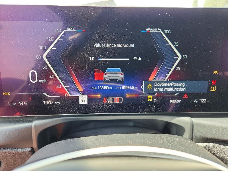 Продаж на аукціоні авто 2023 Bmw I4, vin: WBY73AW01PFN50235, номер лоту: 55925576