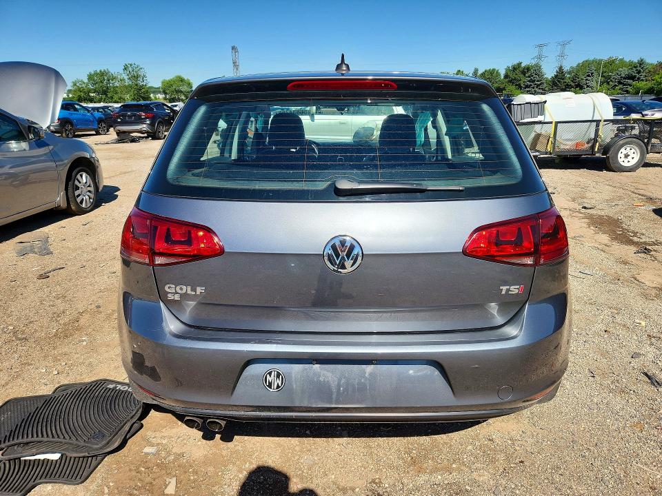 2017 Volkswagen Golf მანქანა იყიდება აუქციონზე, vin: 3VW217AU0HM035983, აუქციონის ნომერი: 56834756