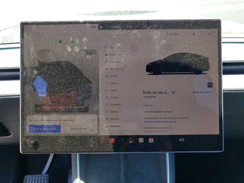 58828986 :رقم المزاد ، 7SAYGDEDXTF589035 vin ، 2026 Tesla Model Y مزاد بيع