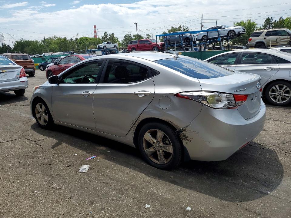 58385046 :رقم المزاد ، 5NPDH4AE9DH153352 vin ، 2013 Hyundai Elantra مزاد بيع
