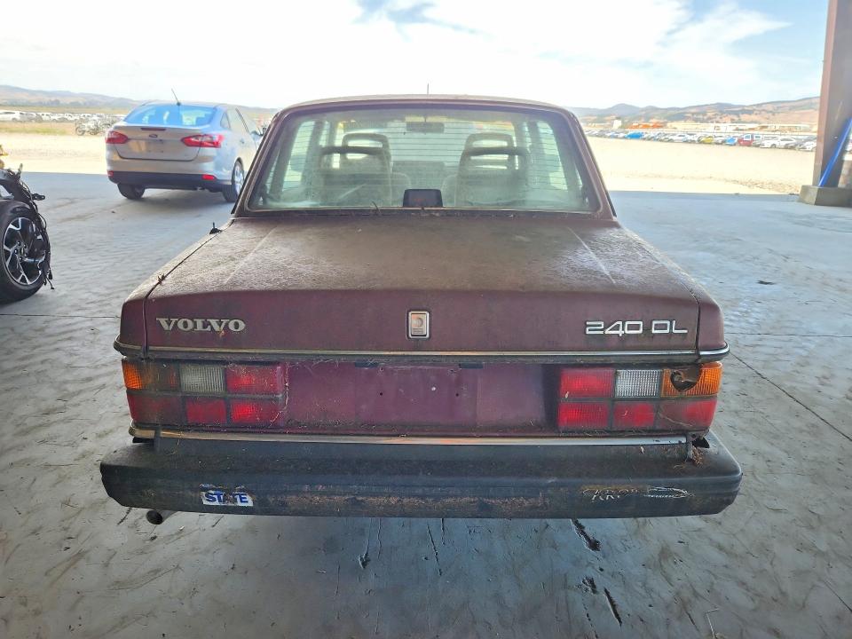 1990 Volvo 240 მანქანა იყიდება აუქციონზე, vin: YV1AA8848L1396355, აუქციონის ნომერი: 58060246