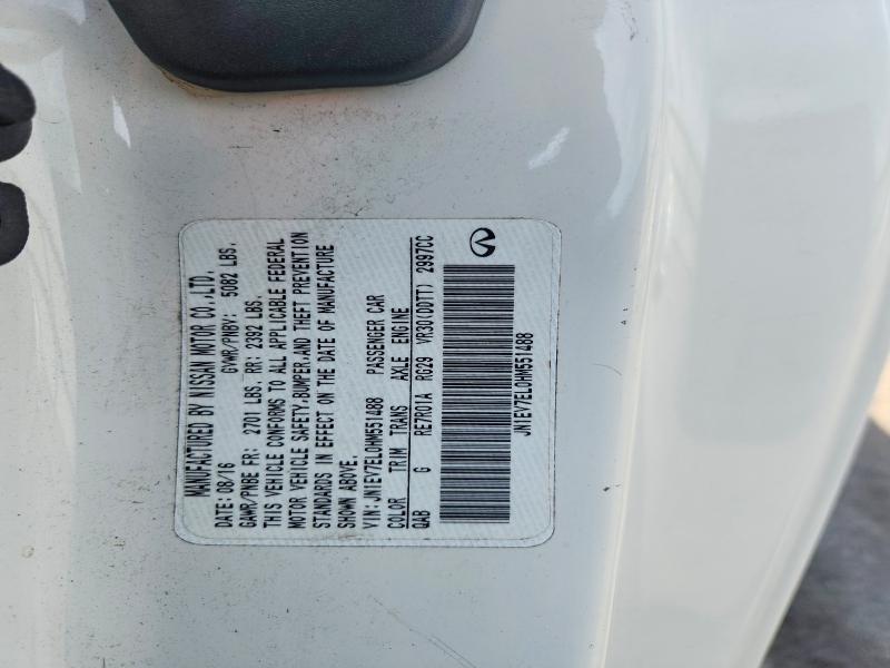 Aukcja sprzedaży 2017 Infiniti Q60, vin: JN1EV7EL0HM551488, numer aukcji: 54753546