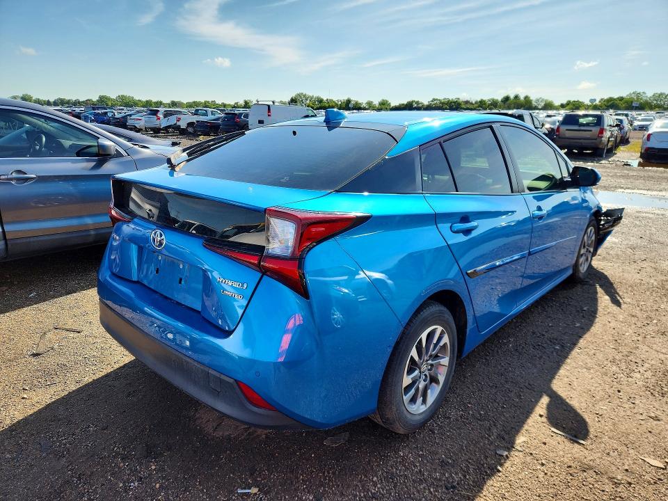 Aukcja sprzedaży 2019 Toyota Prius, vin: JTDKARFUXK3069008, numer aukcji: 58073936