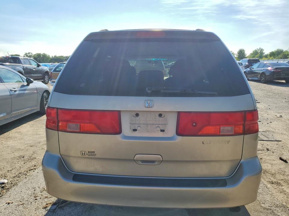 58455376 :رقم المزاد ، 2HKRL18521H545481 vin ، 2001 Honda Odyssey مزاد بيع