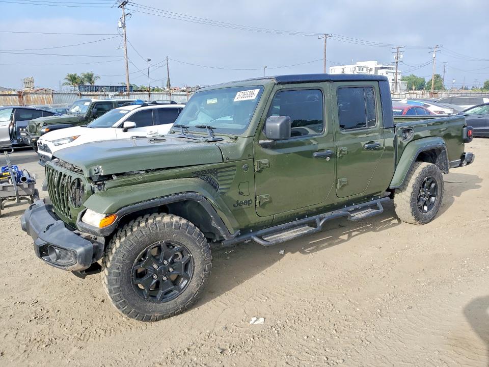 57365386 :رقم المزاد ، 1C6HJTAG7PL518801 vin ، 2023 Jeep Gladiator مزاد بيع