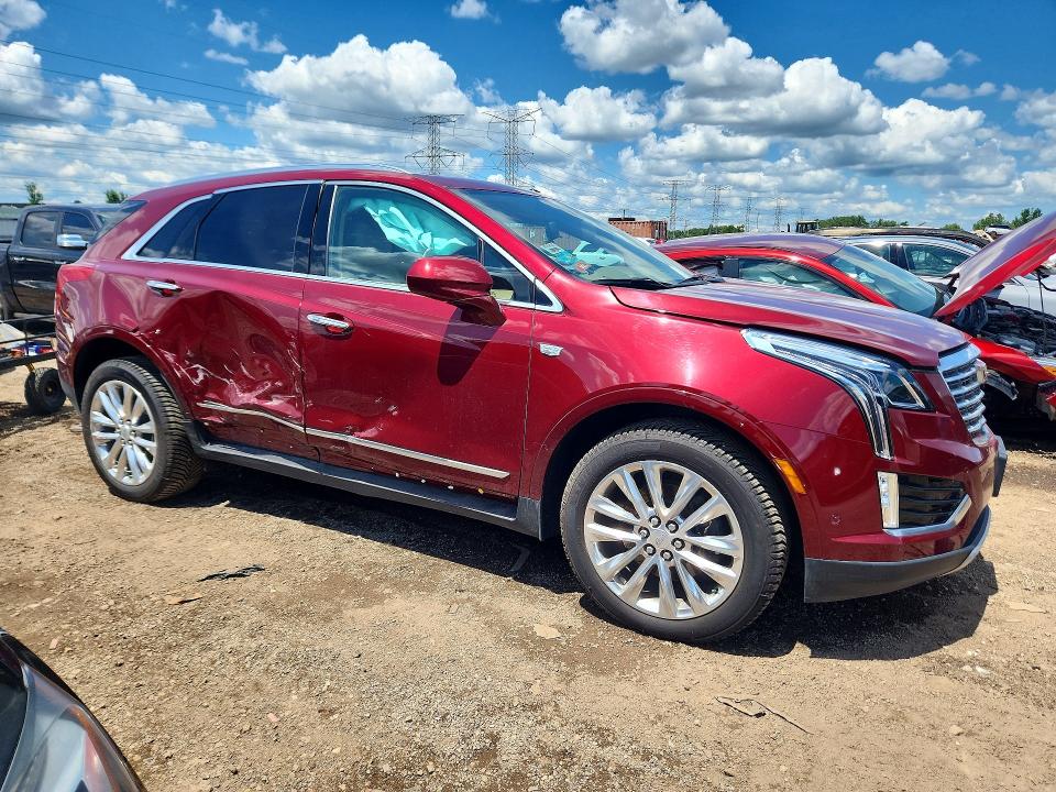 2017 Cadillac Xt5 მანქანა იყიდება აუქციონზე, vin: 1GYKNFRSXHZ235380, აუქციონის ნომერი: 58066546