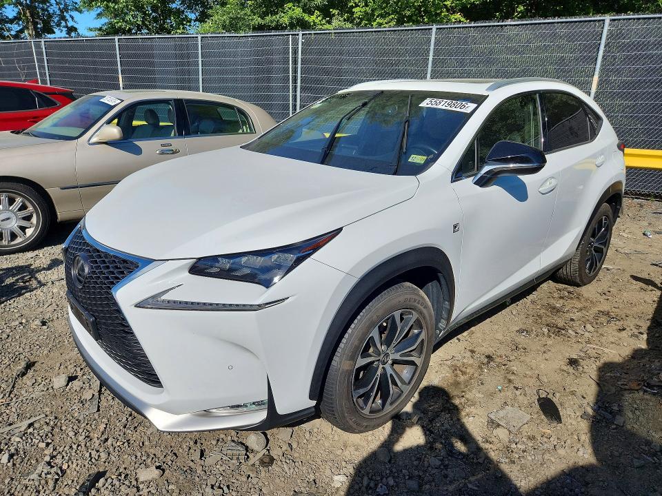 Продаж на аукціоні авто 2017 Lexus Nx 200t, vin: JTJBARBZ8H2145225, номер лоту: 55819806