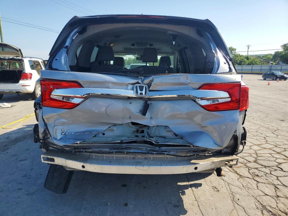 56940476 :رقم المزاد ، 5FNRL6H72KB001755 vin ، 2019 Honda Odyssey مزاد بيع