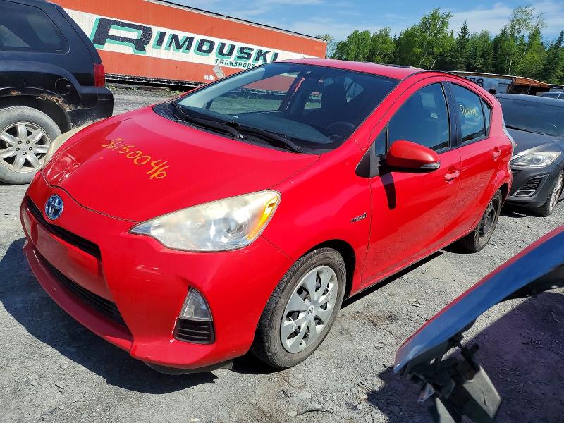 56150046 :رقم المزاد ، JTDKDTB33C1514316 vin ، 2012 Toyota Prius C مزاد بيع