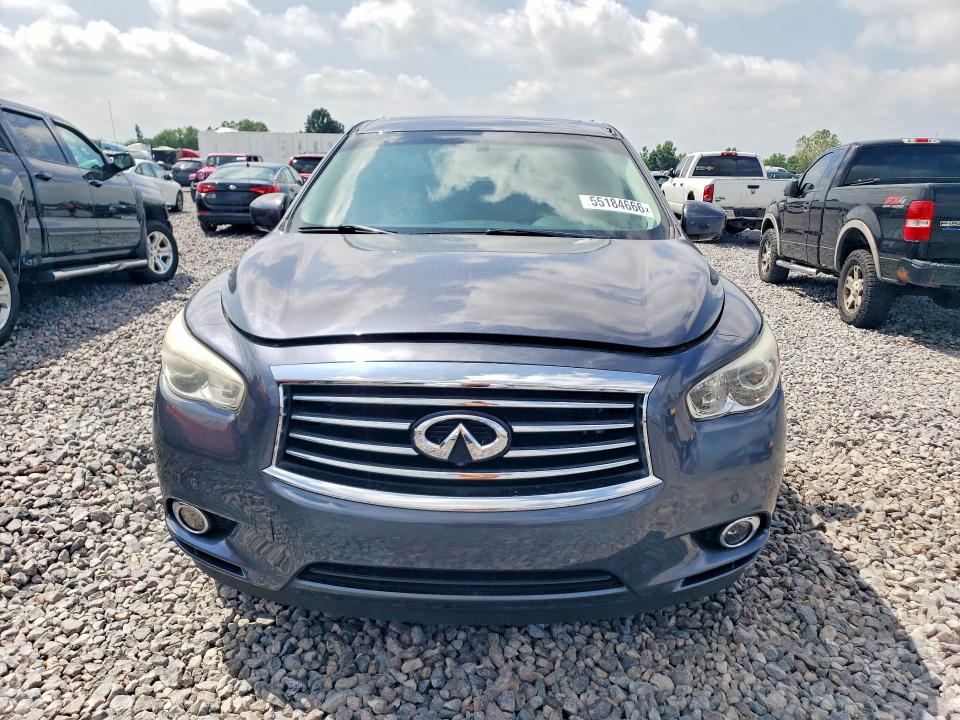 2013 Infiniti Jx35 მანქანა იყიდება აუქციონზე, vin: 5N1AL0MMXDC340233, აუქციონის ნომერი: 55184666
