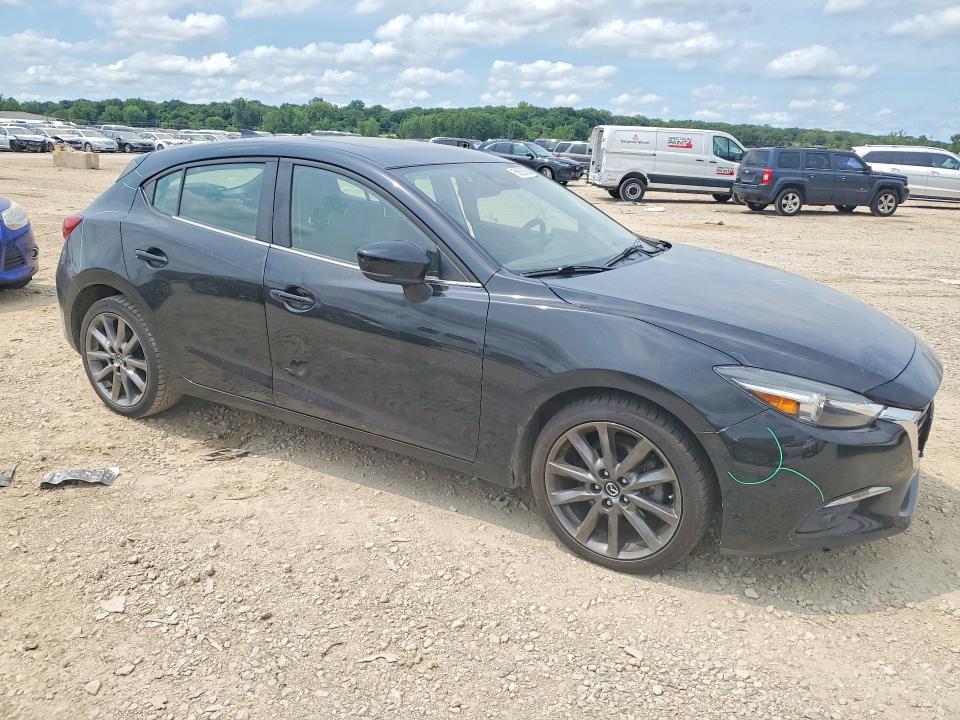 2018 Mazda 3 მანქანა იყიდება აუქციონზე, vin: 3MZBN1M33JM190456, აუქციონის ნომერი: 58603586