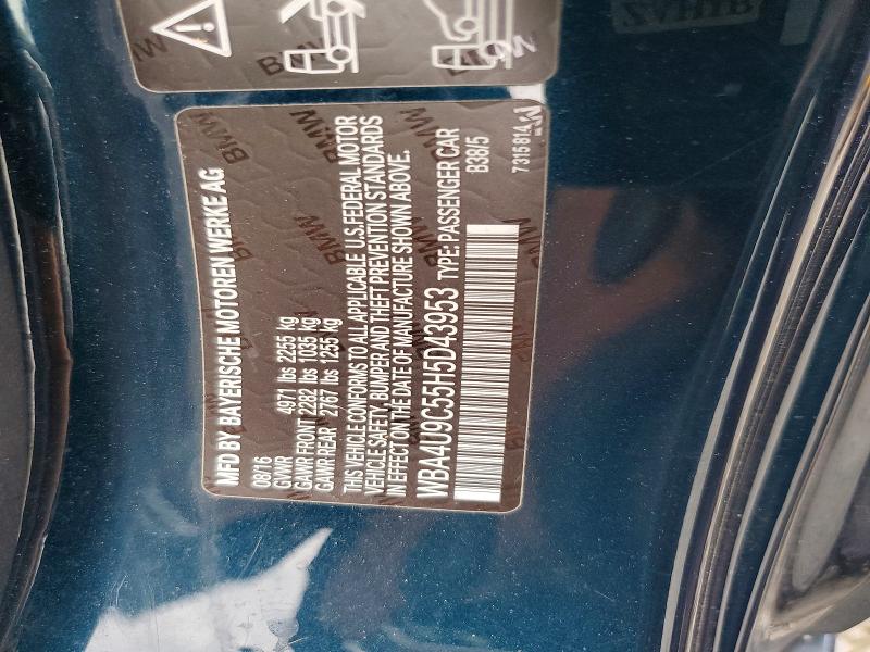 Продажа на аукционе авто 2017 Bmw 430xi, vin: WBA4U9C55H5D43953, номер лота: 57083066