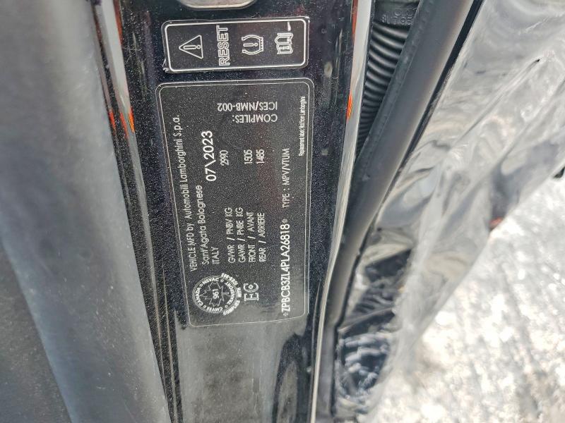 2023 Lamborghini Urus მანქანა იყიდება აუქციონზე, vin: ZPBCB3ZL4PLA26818, აუქციონის ნომერი: 51690356
