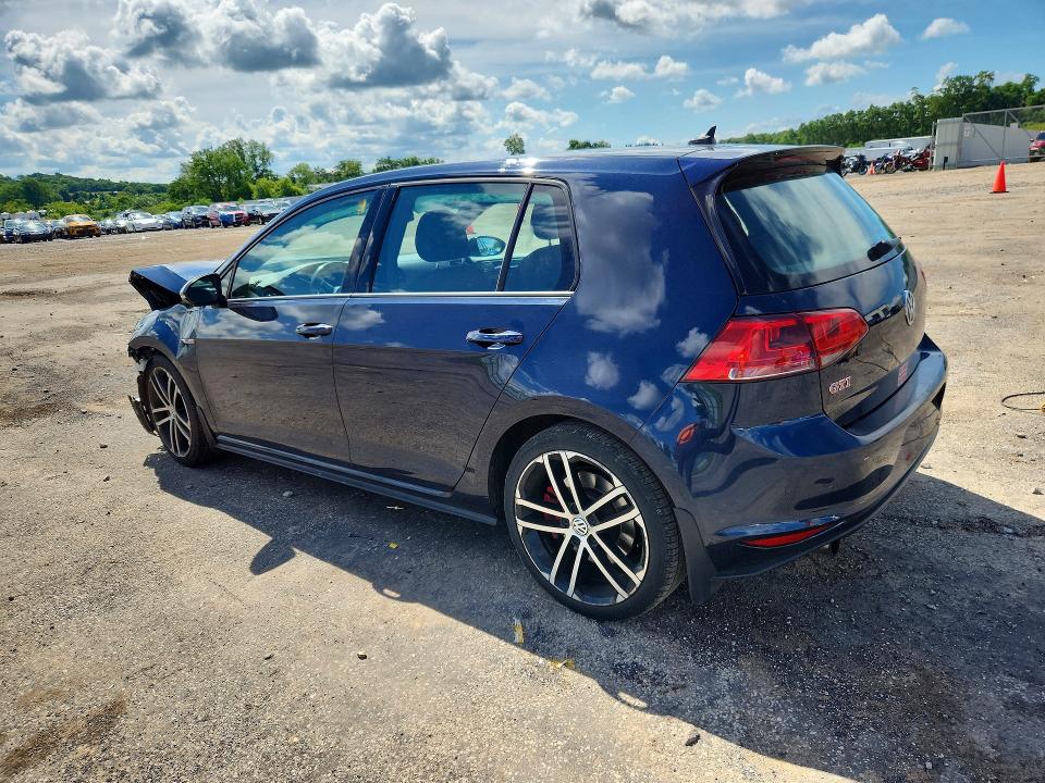 2017 Volkswagen Gti მანქანა იყიდება აუქციონზე, vin: 3VW547AU9HM022427, აუქციონის ნომერი: 58817576
