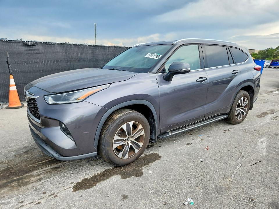Aukcja sprzedaży 2021 Toyota Highlander, vin: 5TDGZRBH2MS547964, numer aukcji: 58181916