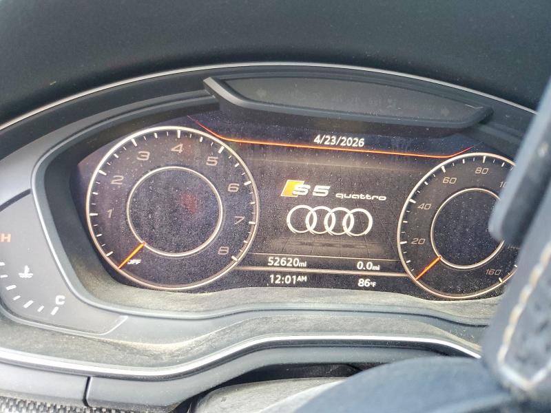 56576456 :رقم المزاد ، WAUB4CF53KA094371 vin ، 2019 Audi S5 مزاد بيع
