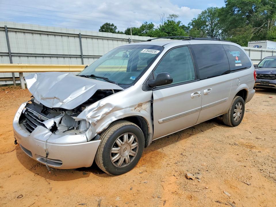 2007 Chrysler Town & Country მანქანა იყიდება აუქციონზე, vin: 2A4GP54L87R205751, აუქციონის ნომერი: 57840026