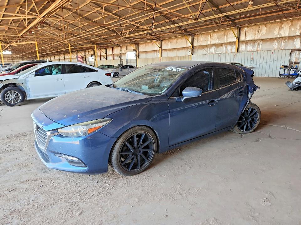55462016 :رقم المزاد ، JM1BN1V76H1105234 vin ، 2017 Mazda 3 مزاد بيع