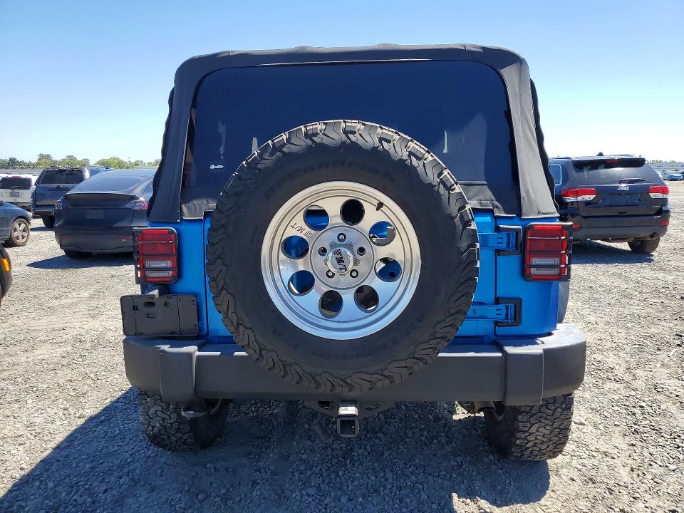 Продажа на аукционе авто 2015 Jeep Wrangler, vin: 1C4AJWAG8FL574286, номер лота: 55638606