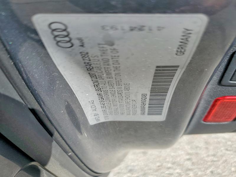 Продажа на аукционе авто 2017 Audi A4, vin: WAUKMAF48HN042490, номер лота: 58294256