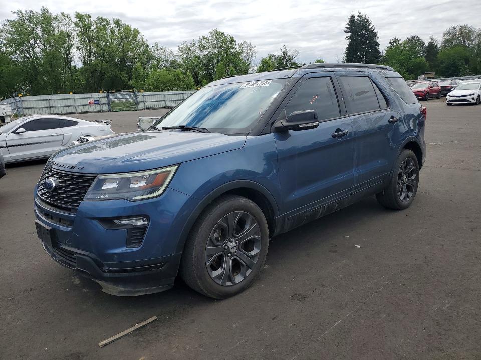 2018 Ford Explorer მანქანა იყიდება აუქციონზე, vin: 1FM5K8GT3JGA81479, აუქციონის ნომერი: 55005786