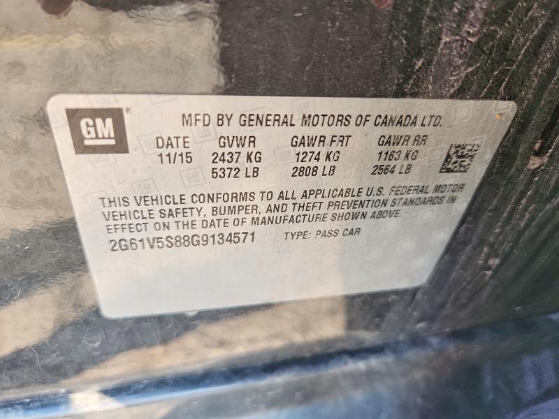 Продажа на аукционе авто 2016 Cadillac Xts, vin: 2G61V5S88G9134571, номер лота: 58880326