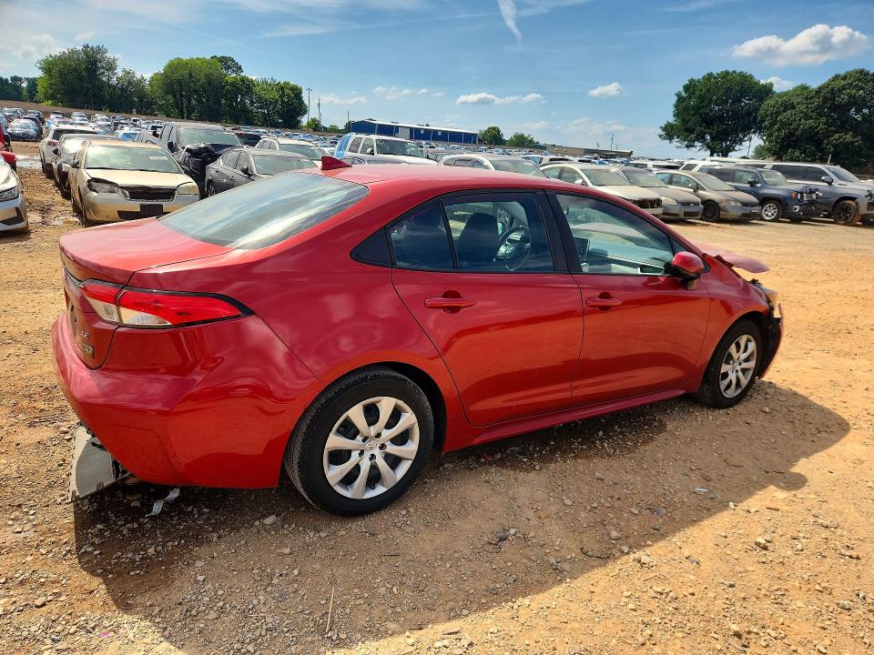 Продажа на аукционе авто 2021 Toyota Corolla, vin: 5YFEPMAE1MP237837, номер лота: 57627216