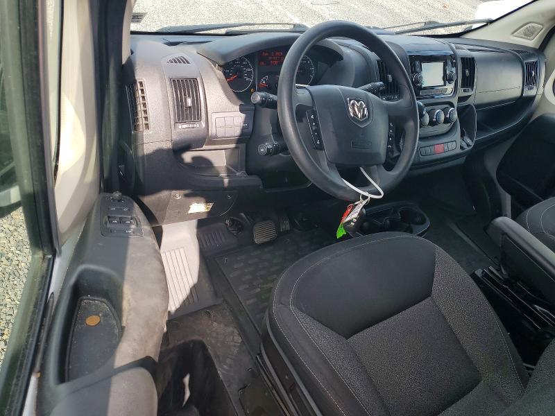 55555036 :رقم المزاد ، 3C6TRVAG2KE543914 vin ، 2019 Ram Promaster 1500 مزاد بيع
