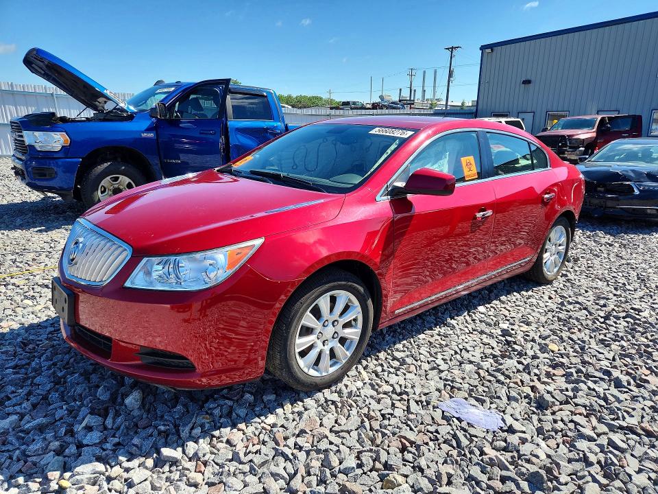 2012 Buick Lacrosse მანქანა იყიდება აუქციონზე, vin: 1G4GB5ER3CF242789, აუქციონის ნომერი: 56608276