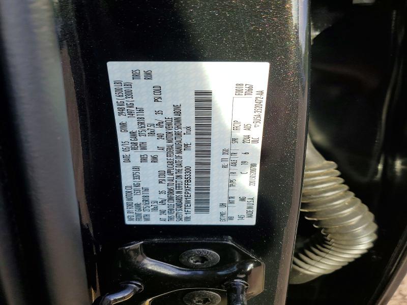 Aukcja sprzedaży 2015 Ford F150, vin: 1FTEW1EPXFFB53300, numer aukcji: 56308546