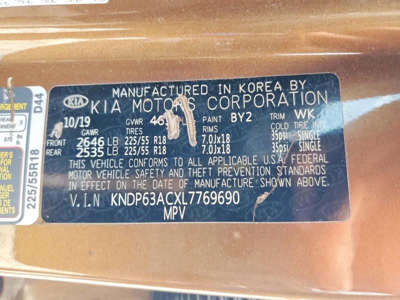 Aukcja sprzedaży 2020 Kia Sportage, vin: KNDP63ACXL7769690, numer aukcji: 59193756