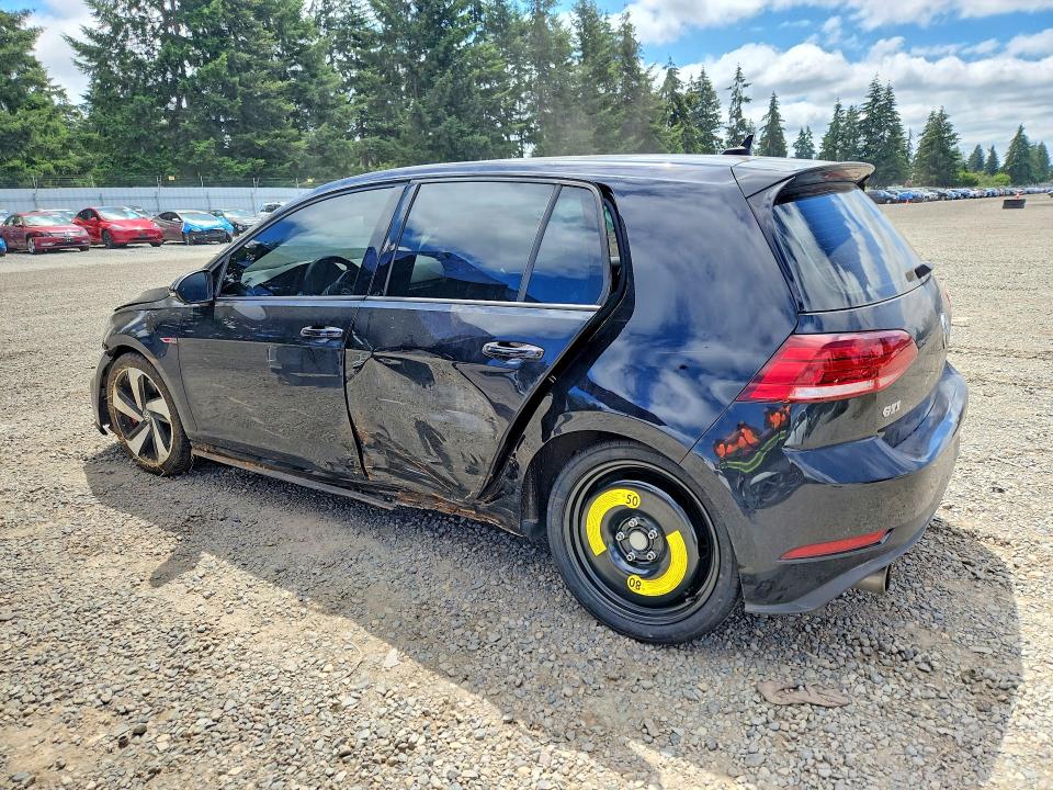 2018 Volkswagen Gti მანქანა იყიდება აუქციონზე, vin: 3VW547AU2JM297711, აუქციონის ნომერი: 57573196