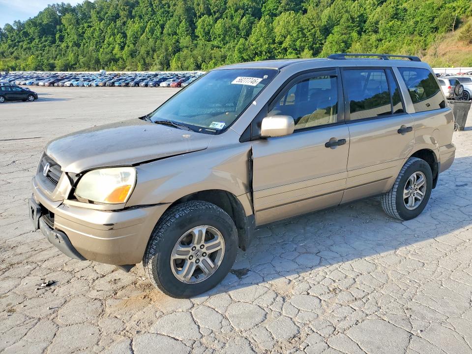 2005 Honda Pilot მანქანა იყიდება აუქციონზე, vin: 5FNYF18465B027047, აუქციონის ნომერი: 56277746