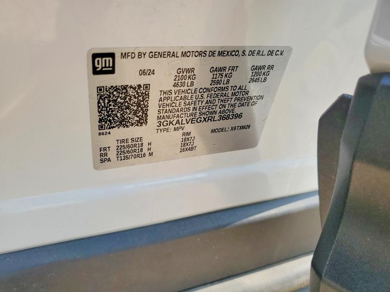 Aukcja sprzedaży 2024 Gmc Terrain, vin: 3GKALVEGXRL368396, numer aukcji: 57994526