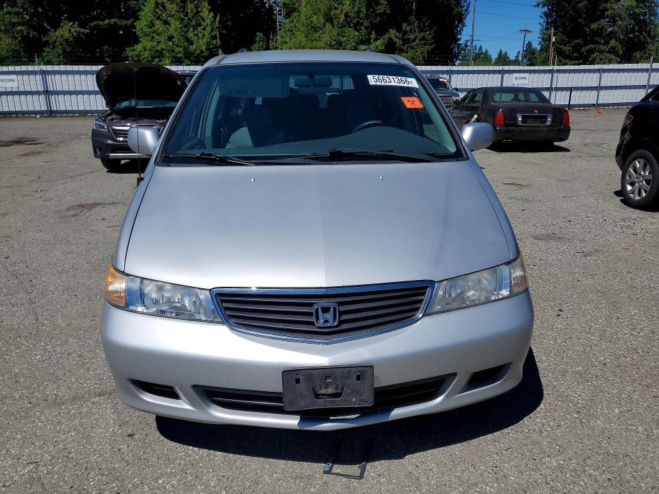56631366 :رقم المزاد ، 2HKRL186X1H520143 vin ، 2001 Honda Odyssey مزاد بيع