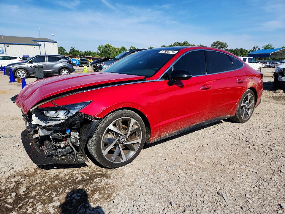 Auction sale of the 2021 Hyundai Sonata, vin: 5NPEJ4J22MH107263, lot number: 54803916