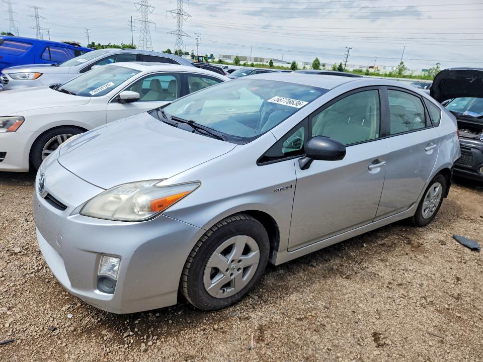 56776636 :رقم المزاد ، JTDKN3DUXB0253581 vin ، 2011 Toyota Prius مزاد بيع