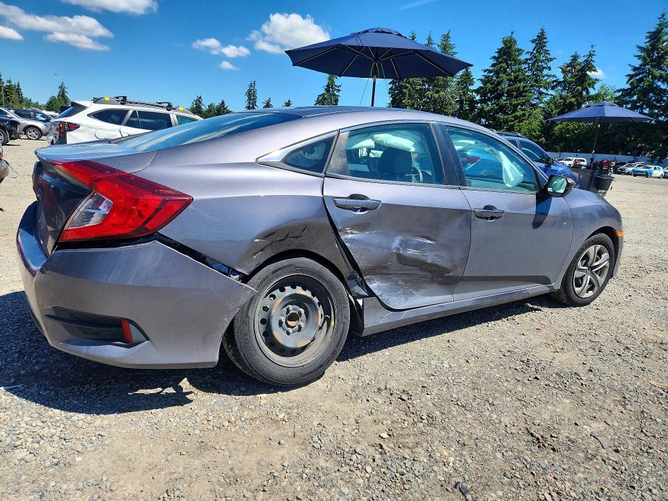 57076796 :رقم المزاد ، 2HGFC2F59GH535612 vin ، 2016 Honda Civic مزاد بيع