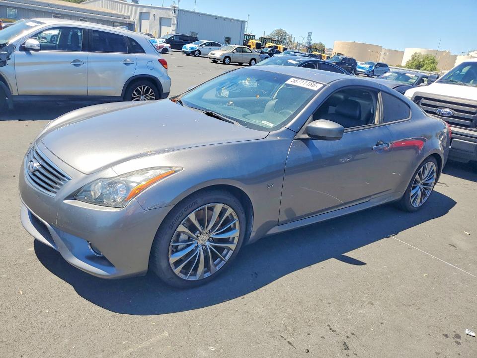 2014 Infiniti Q60 Coupe მანქანა იყიდება აუქციონზე, vin: JN1CV6EK5EM111934, აუქციონის ნომერი: 56711186
