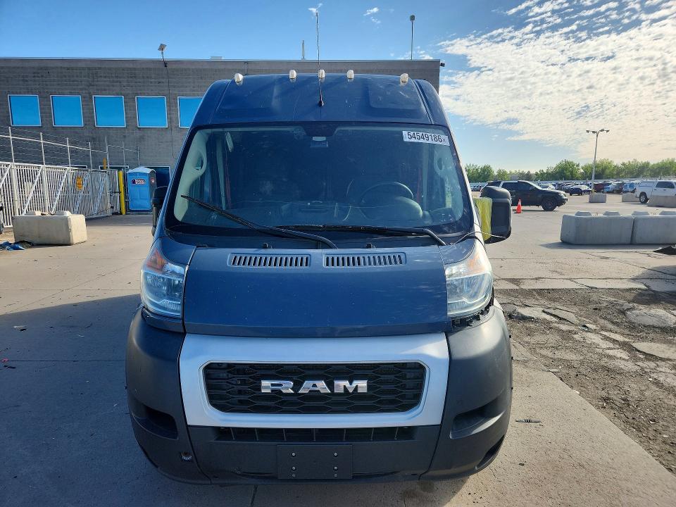 54549186 :رقم المزاد ، 3C6URVJGXLE108421 vin ، 2020 Ram Promaster 3500 مزاد بيع