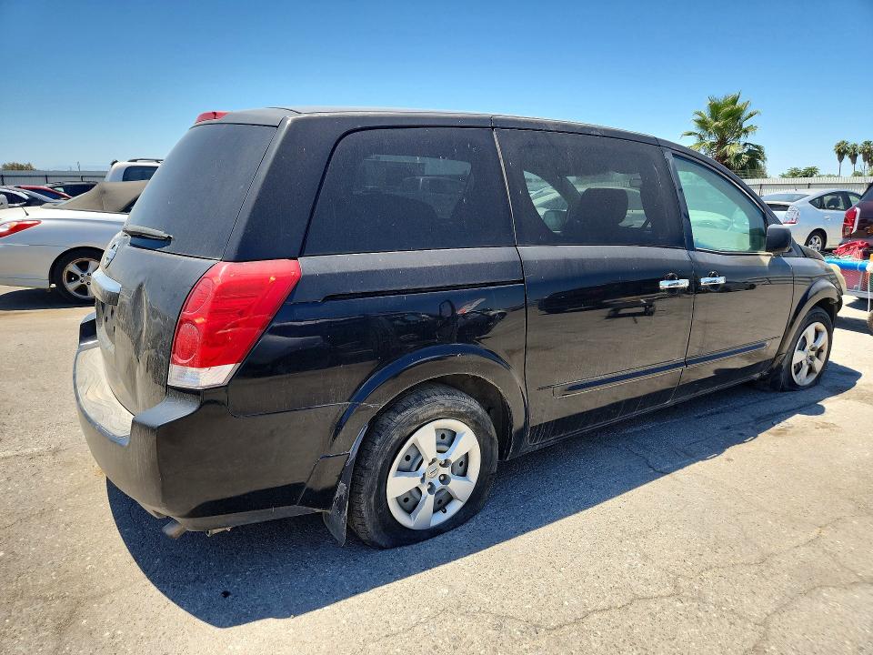 2008 Nissan Quest მანქანა იყიდება აუქციონზე, vin: 5N1BV28U38N103078, აუქციონის ნომერი: 57594106