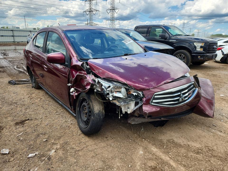 Продажа на аукционе авто 2019 Mitsubishi Mirage, vin: ML32F3FJ1KHF14491, номер лота: 58210346