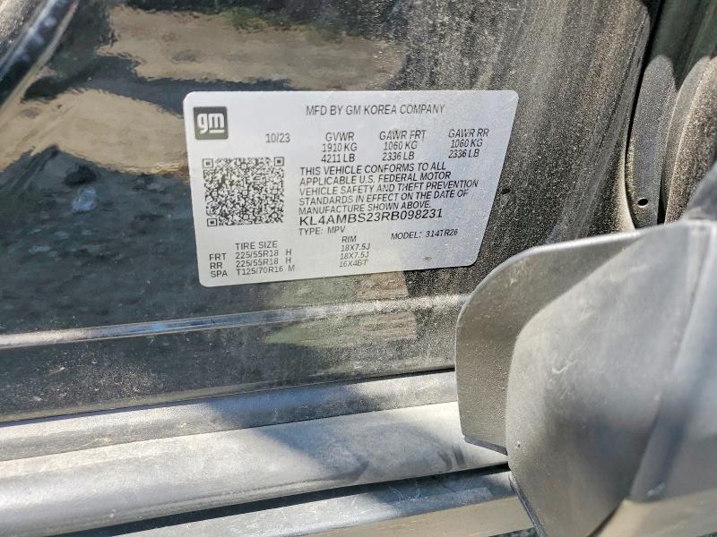 Aukcja sprzedaży 2024 Buick Encore Gx, vin: KL4AMBS23RB098231, numer aukcji: 57189706