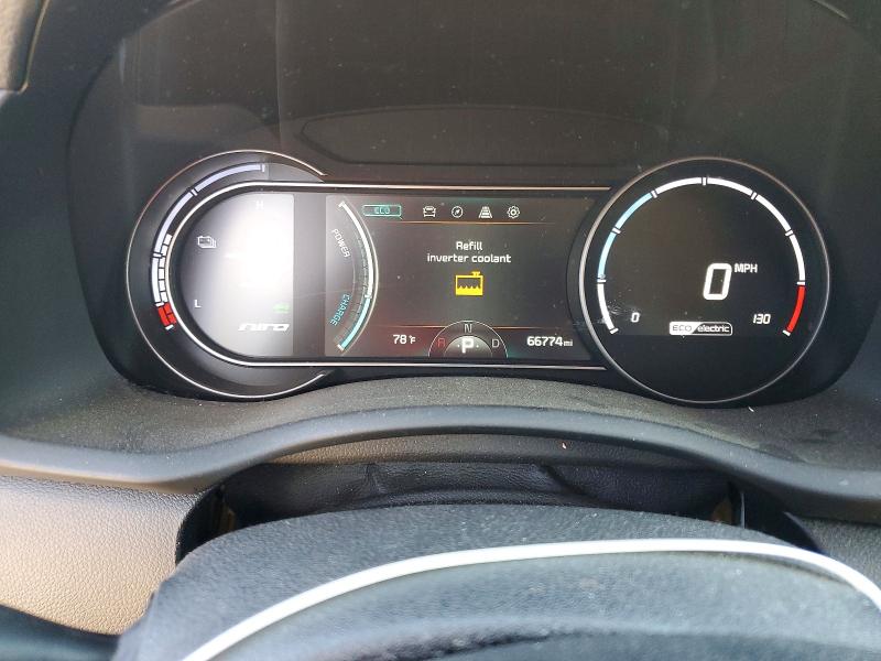 56670056 :رقم المزاد ، KNDCE3LG4K5026549 vin ، 2019 Kia Niro مزاد بيع